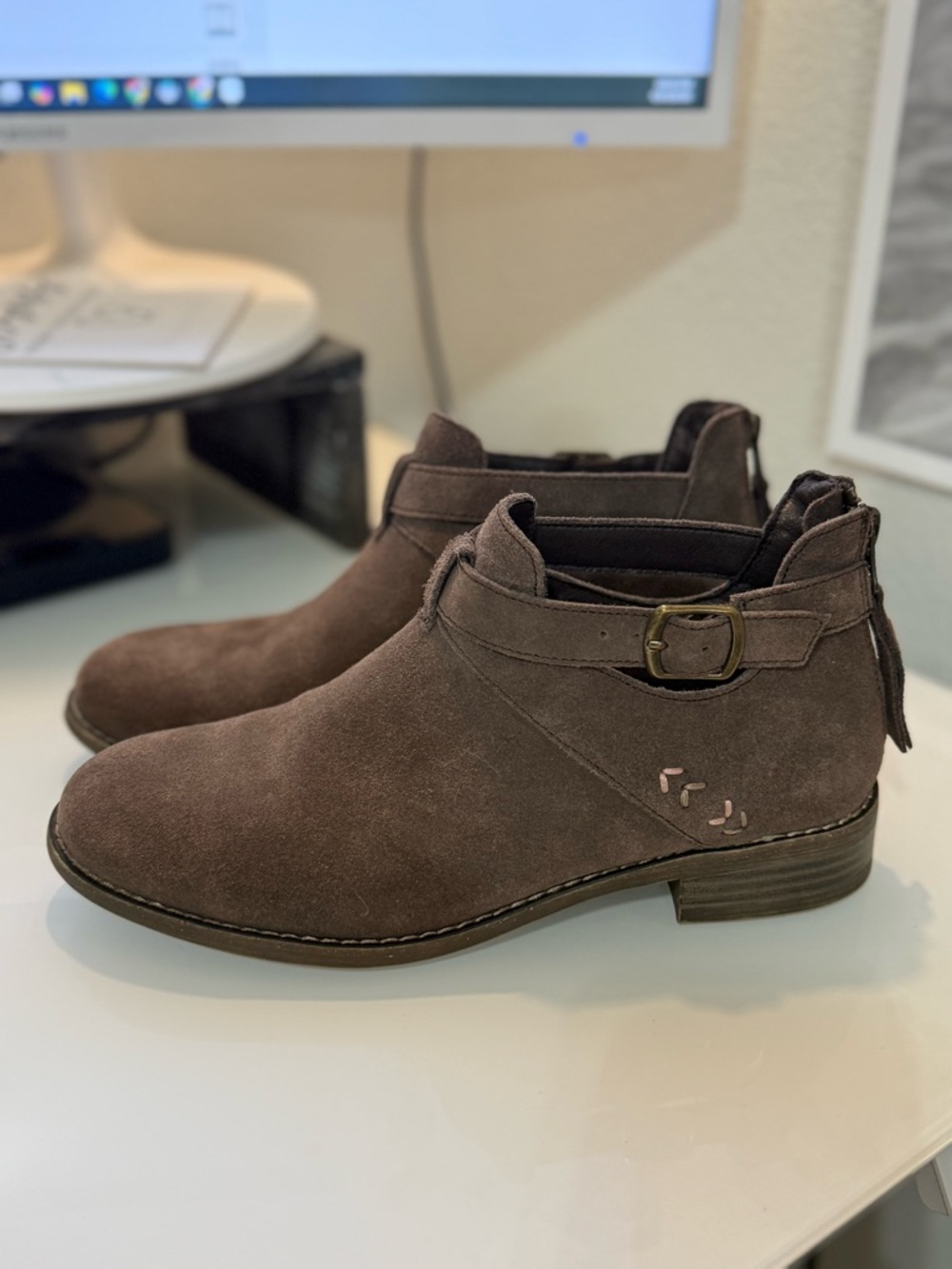 Women’s Skechers Classic Retro Boot Chocolate Brown SN44651